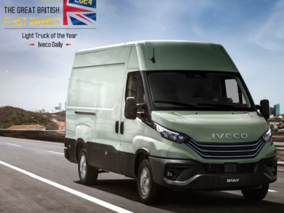 La gamme IVECO Daily remporte le prix « Camion léger de l’année » des Great British Fleet Awards pour la quatrième année consécutive.