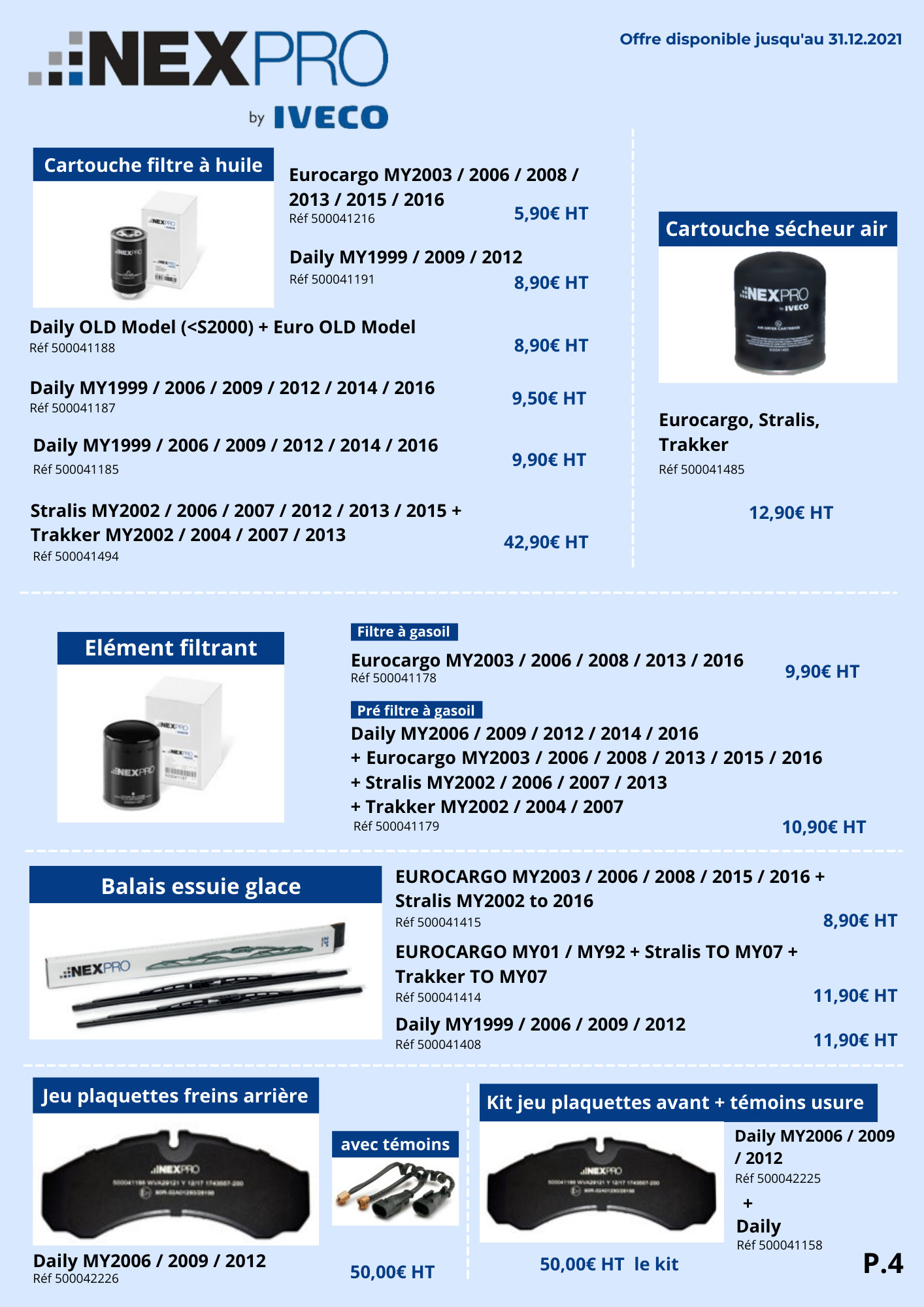 produits nexpro iveco