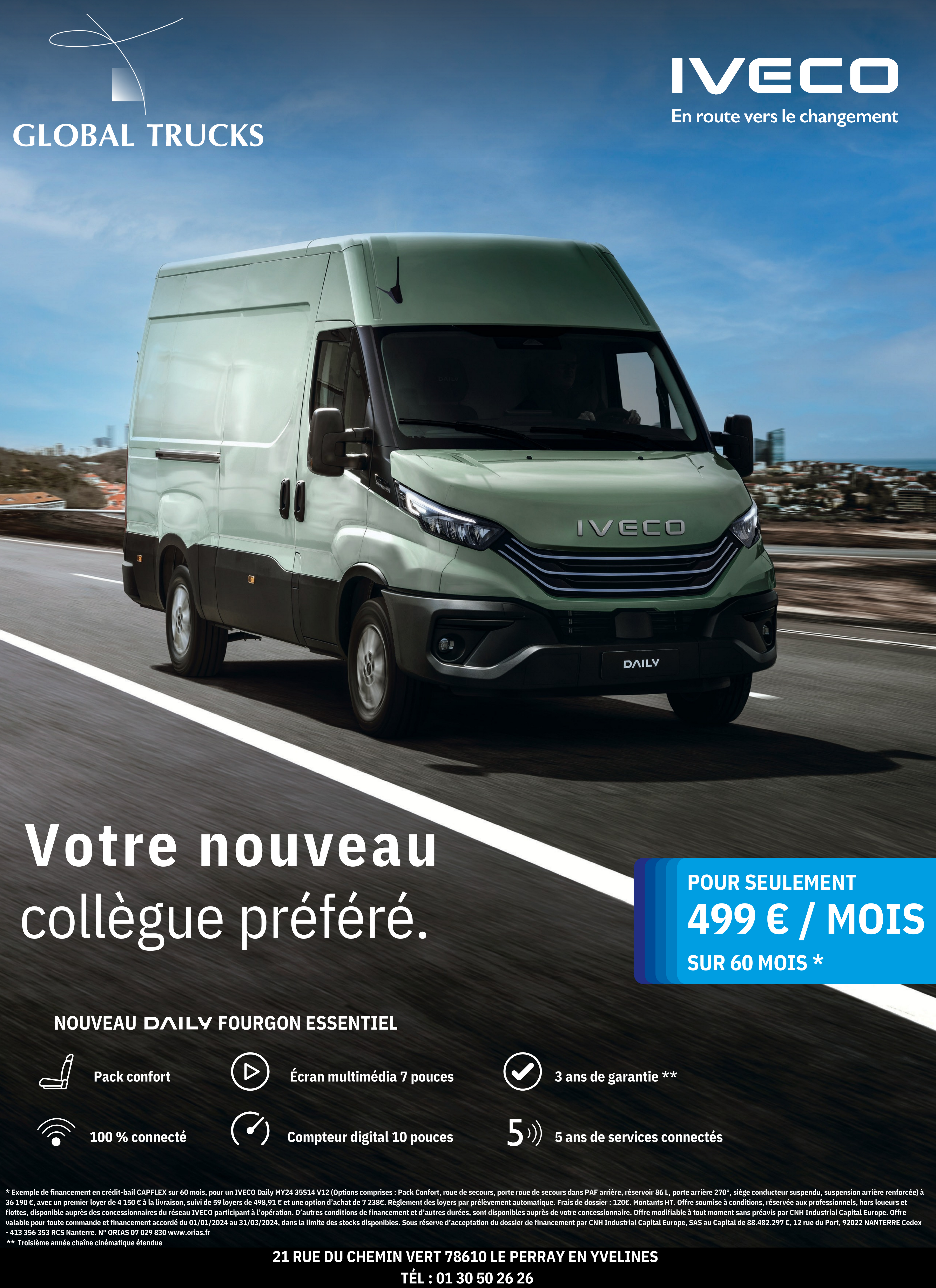 Nouveau Daily Fourgon Essentiel Iveco