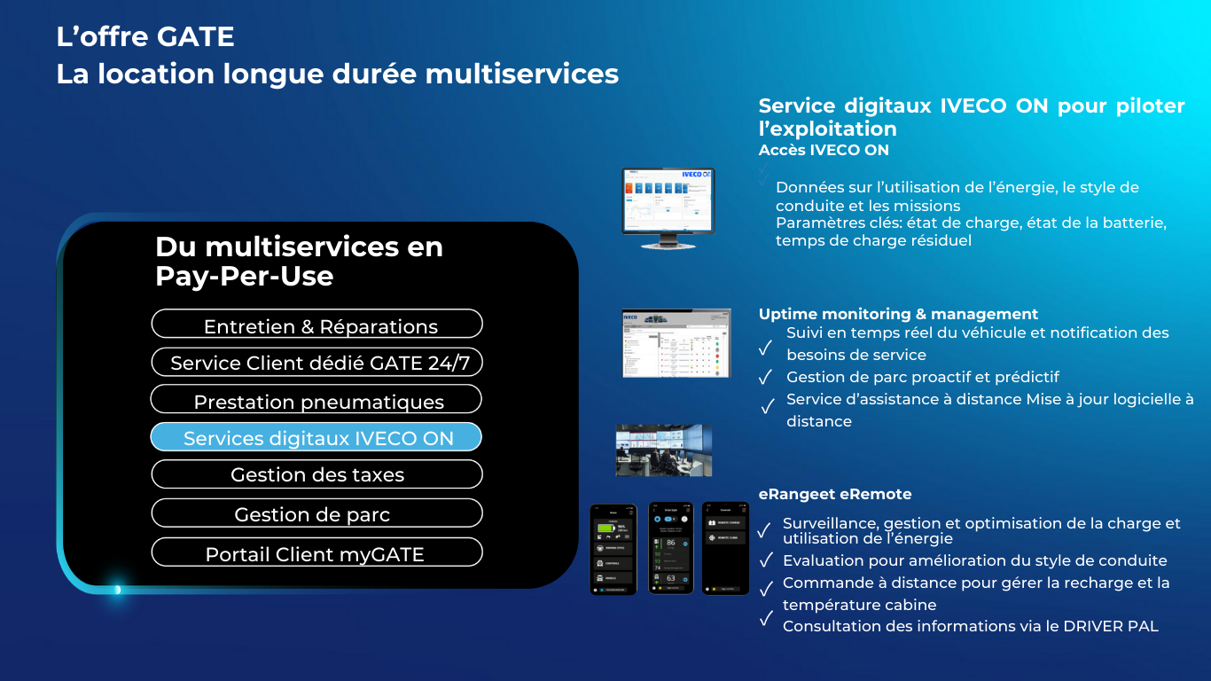Service Iveco on / Uptime Monitoring et management