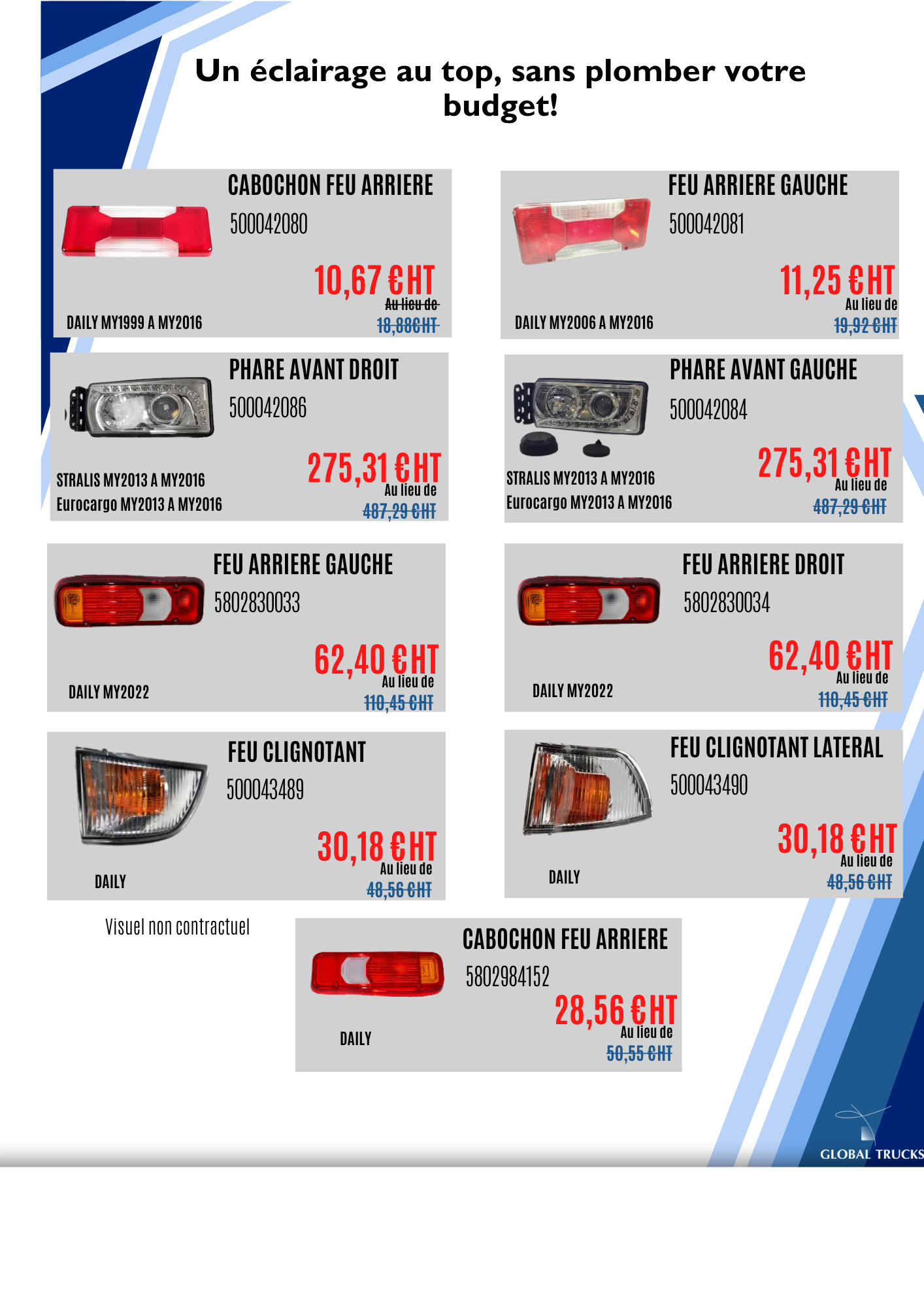 Promotion IVECO éclairage