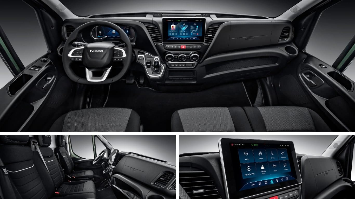 Intérieur d'un IVECO Daily MY 24 Yvelines 78