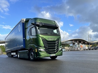 IVECO S-Way GNC parcours 1 027 Km 78 Yvelines