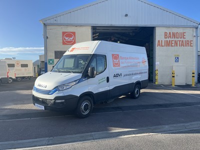 IVECO Daily offert à la banque alimentaire 78 Yvelines