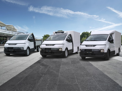 IVECO fait ses débuts dans la catégorie des véhicules utilitaires compacts de 3,5 t avec le tout nouveau châssis-cabine électrique eMoovy