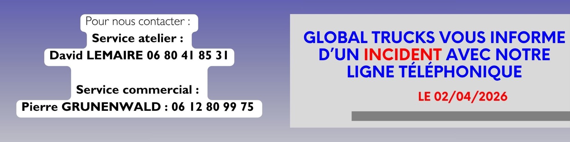 Problème de téléphone