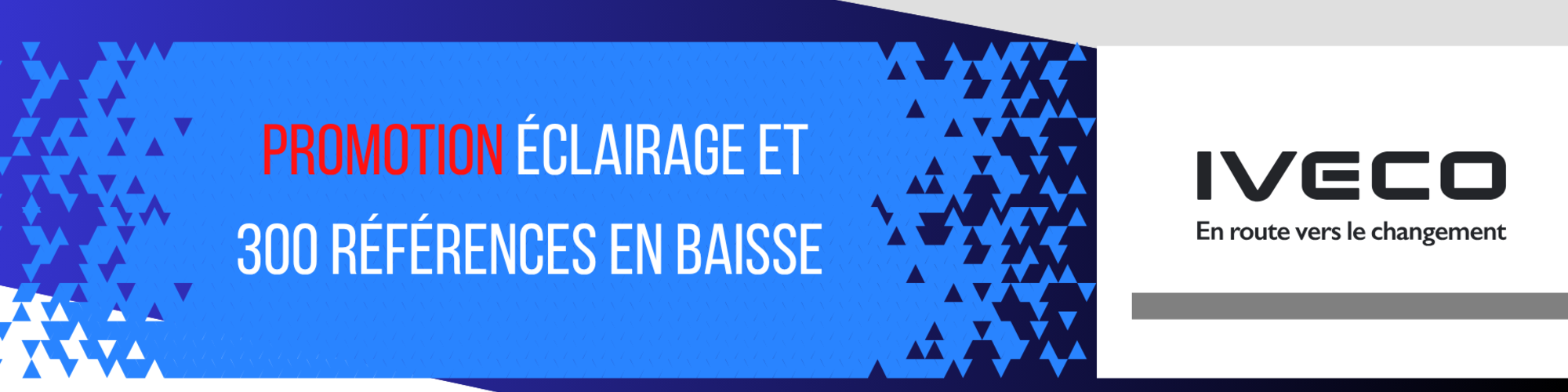 Promotion sur des pièces IVECO 