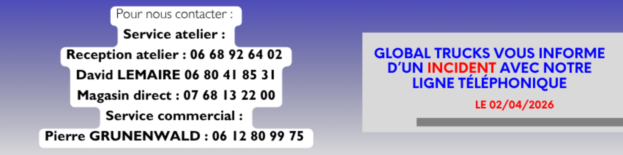 Problème de téléphone